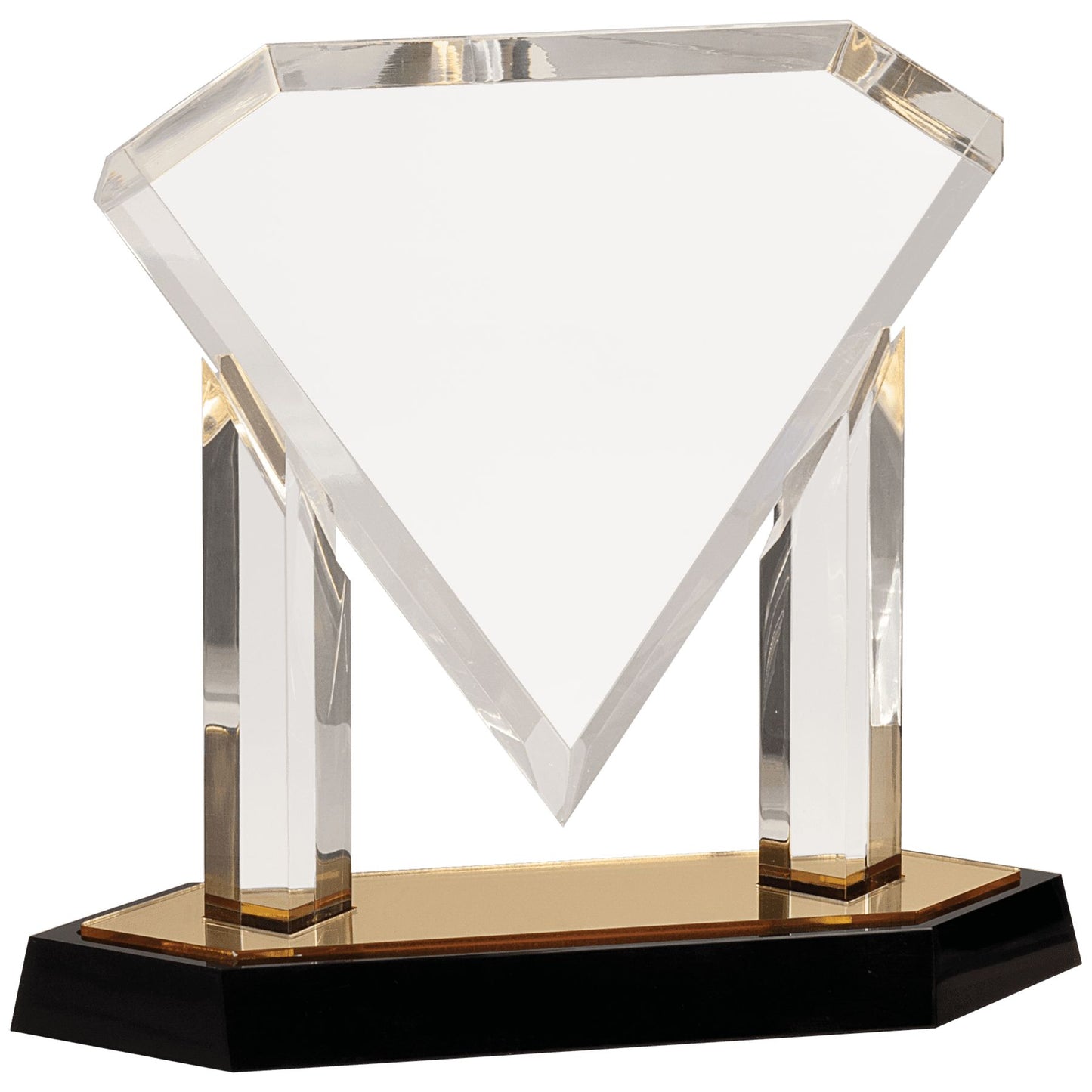 Floating Diamond Acrylic