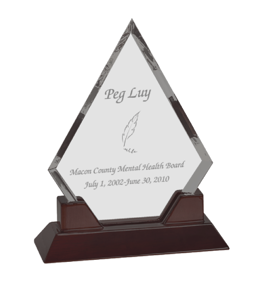 Diamond Prestige Acrylic with Rosewood Piano Finish Base