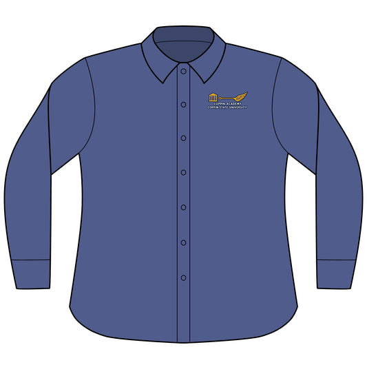 Oxford Shirt — Classic Women's SuperPro Tailored Button-Down Printify