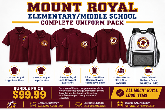 Mount Royal Complete Uniform Pack Lasercraft Design