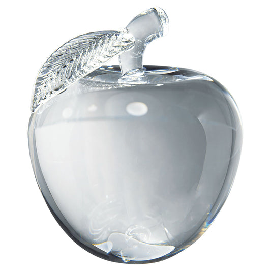Crystal Apple with Flat Face