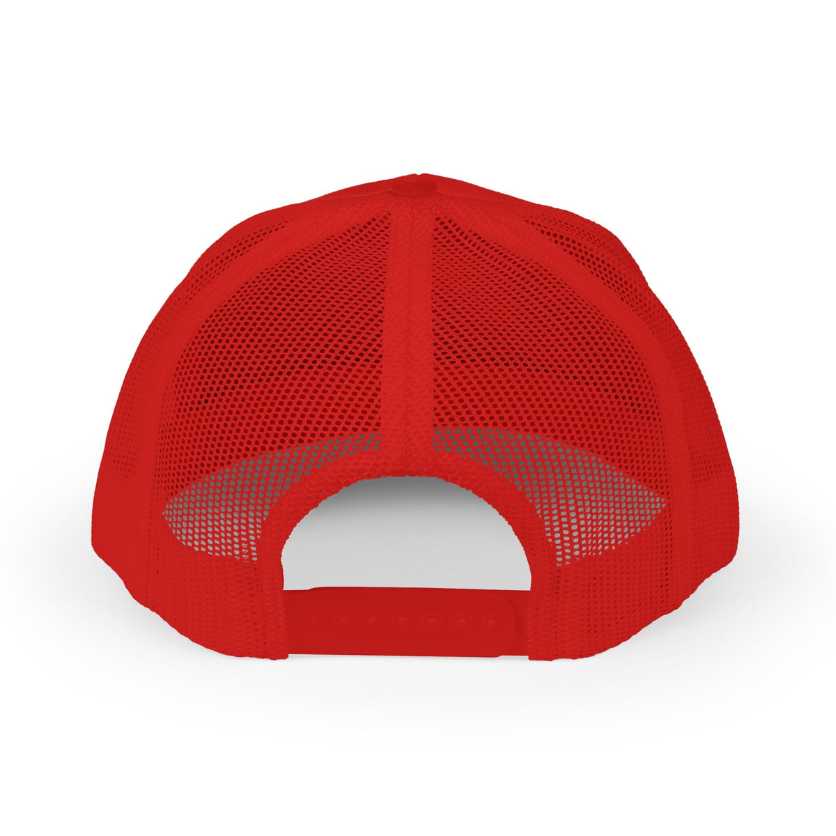 Copy of DEM Logo Snapback Trucker Cap — Red Mesh Baseball Hat - Lasercraft Design