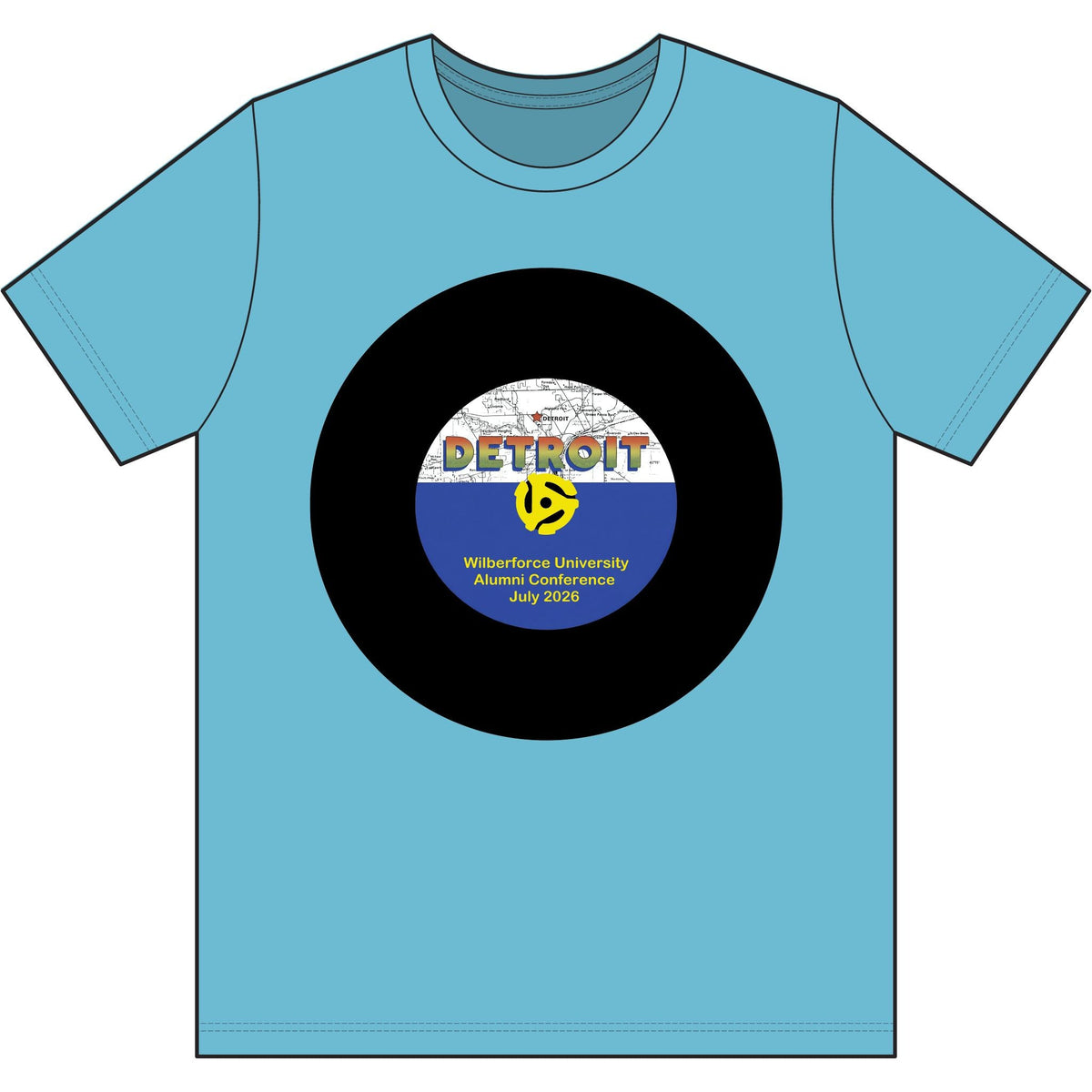 Copy of Detroit Funk Retro Tee - Lasercraft Design