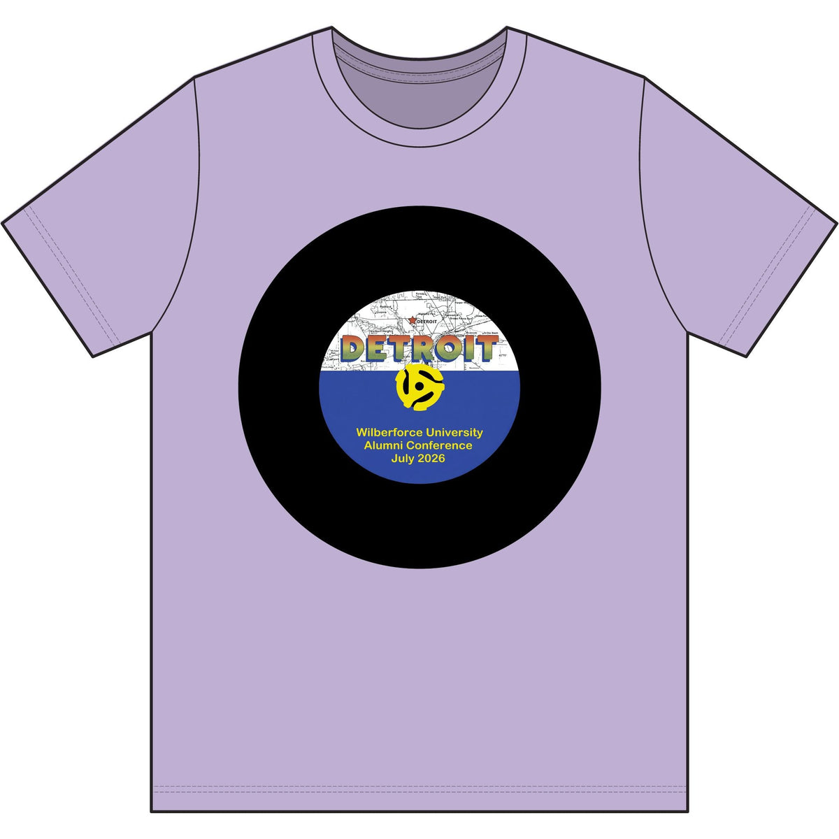 Copy of Detroit Funk Retro Tee - Lasercraft Design