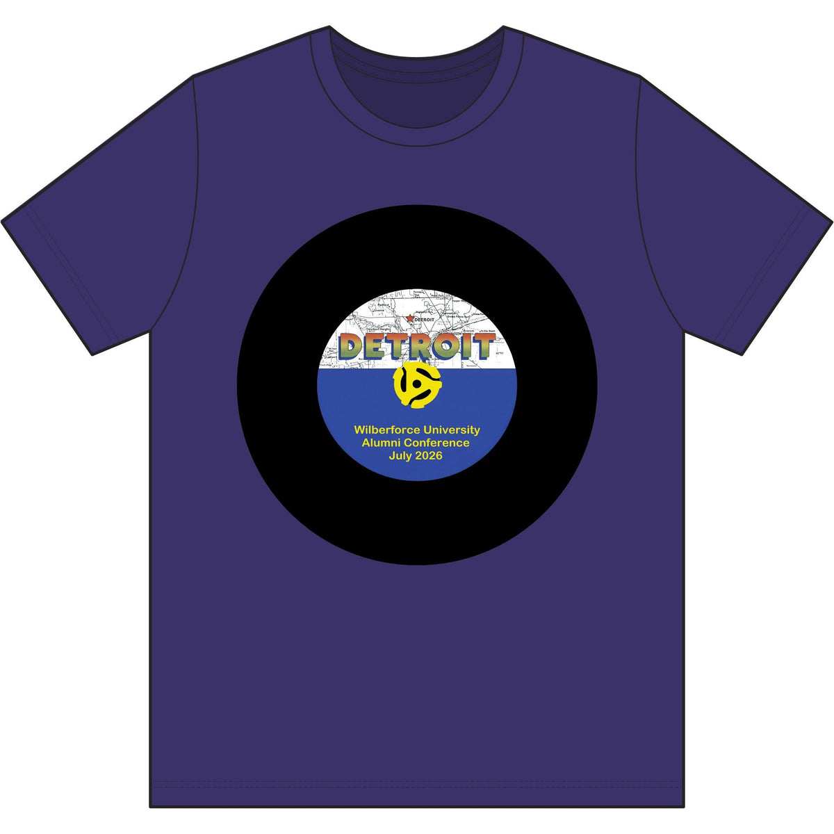 Copy of Detroit Funk Retro Tee - Lasercraft Design