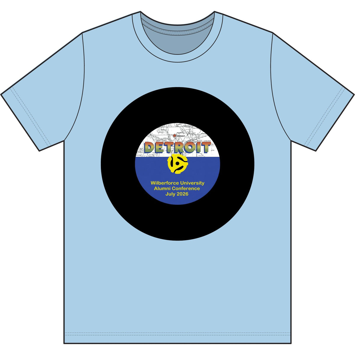 Copy of Detroit Funk Retro Tee - Lasercraft Design