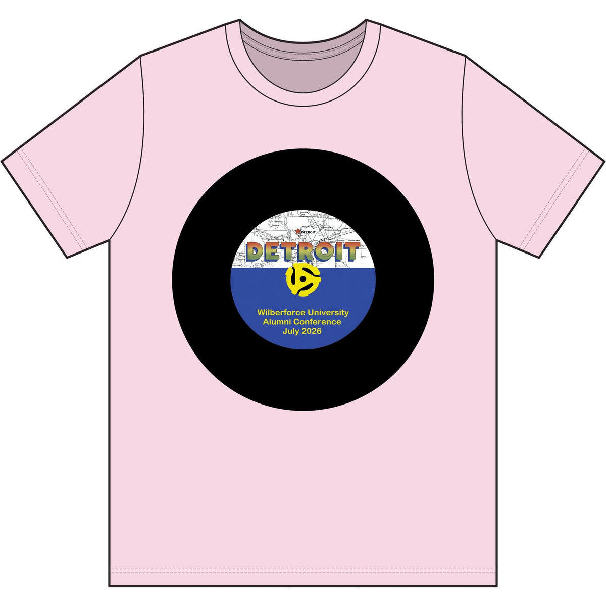 Copy of Detroit Funk Retro Tee - Lasercraft Design