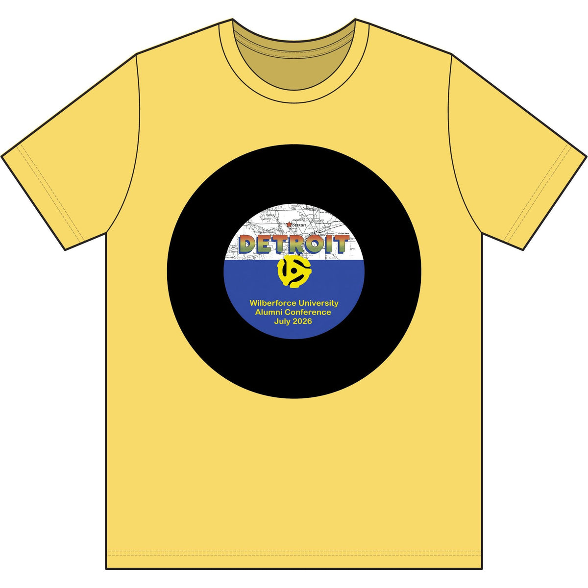 Copy of Detroit Funk Retro Tee - Lasercraft Design