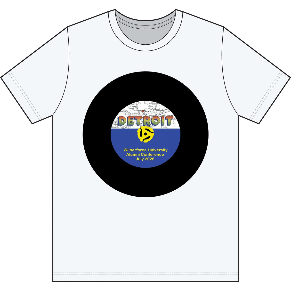 Copy of Detroit Funk Retro Tee - Lasercraft Design