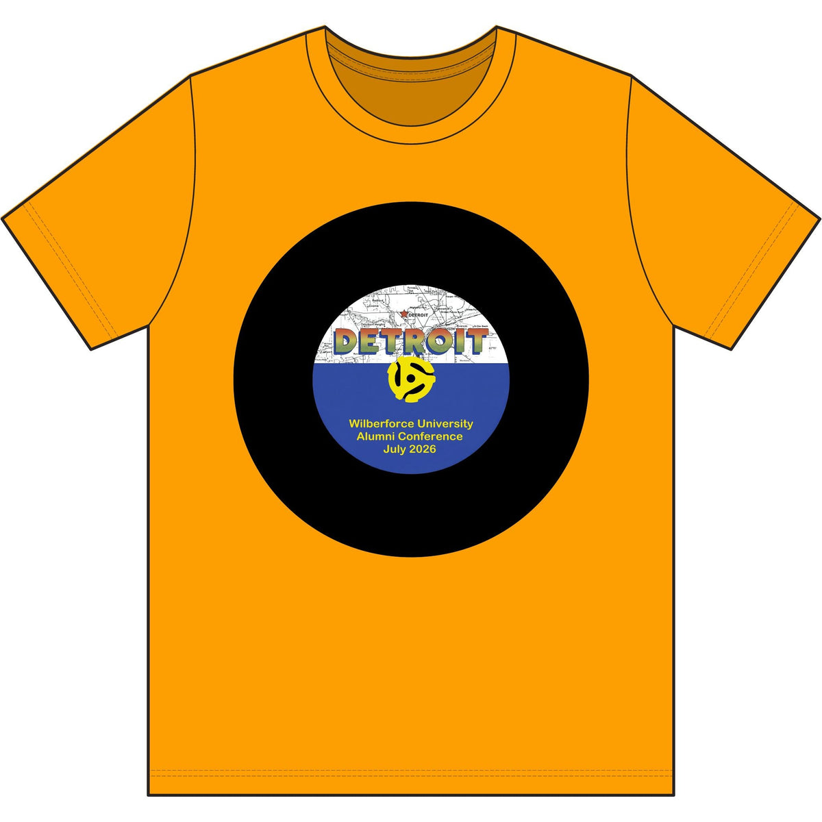 Copy of Detroit Funk Retro Tee - Lasercraft Design