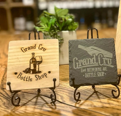 Custom Engraved Coasters - Lasercraft Design