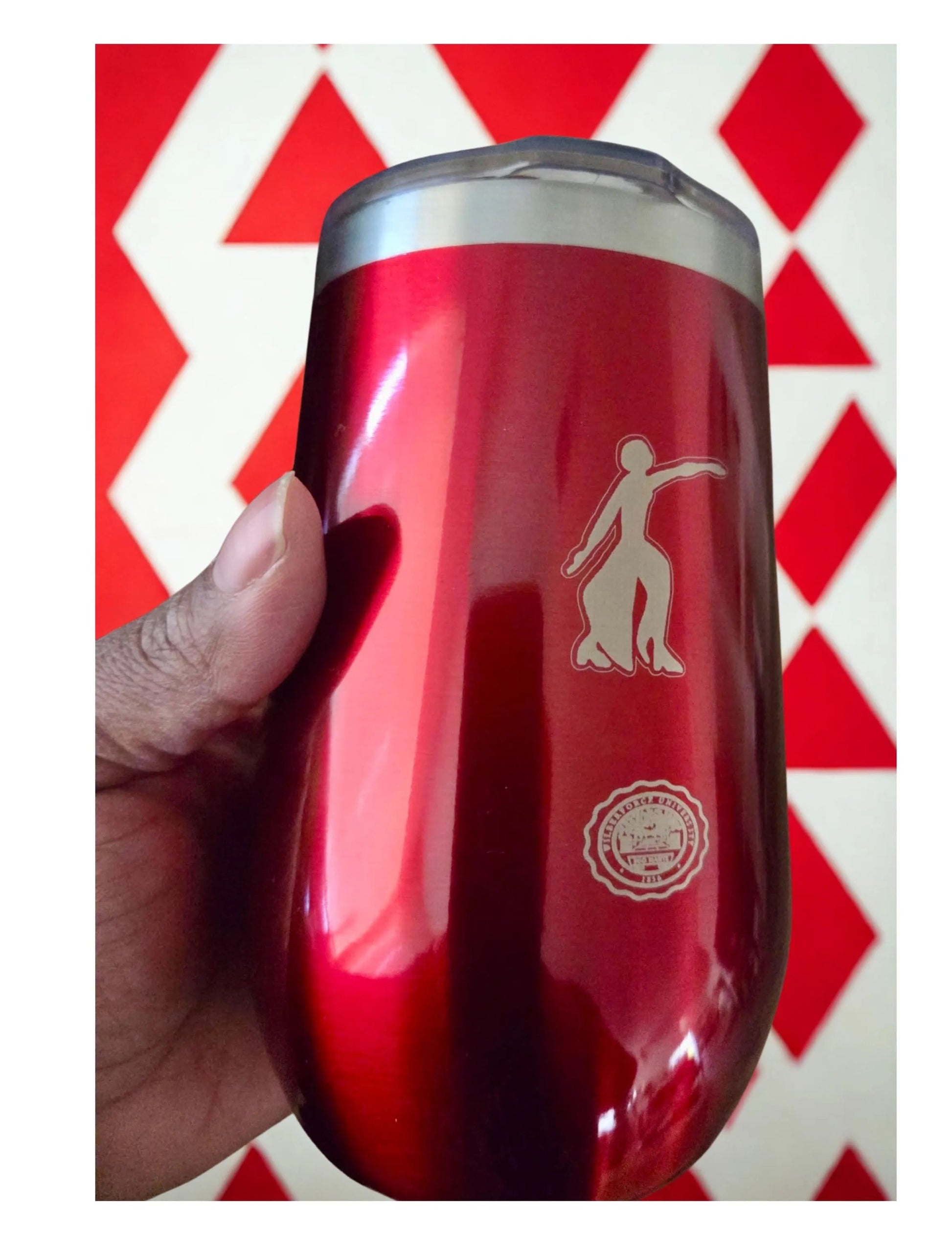 Custom Fraternity or Sorority 20 oz Tumbler or 17 oz Wine Cooler! Personalized Stainless Steel Greek Letter Gift! - Lasercraft Design