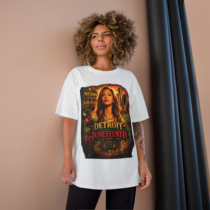 Detroit Juneteenth T-Shirt — Celebrating Motown Heritage - Lasercraft Design