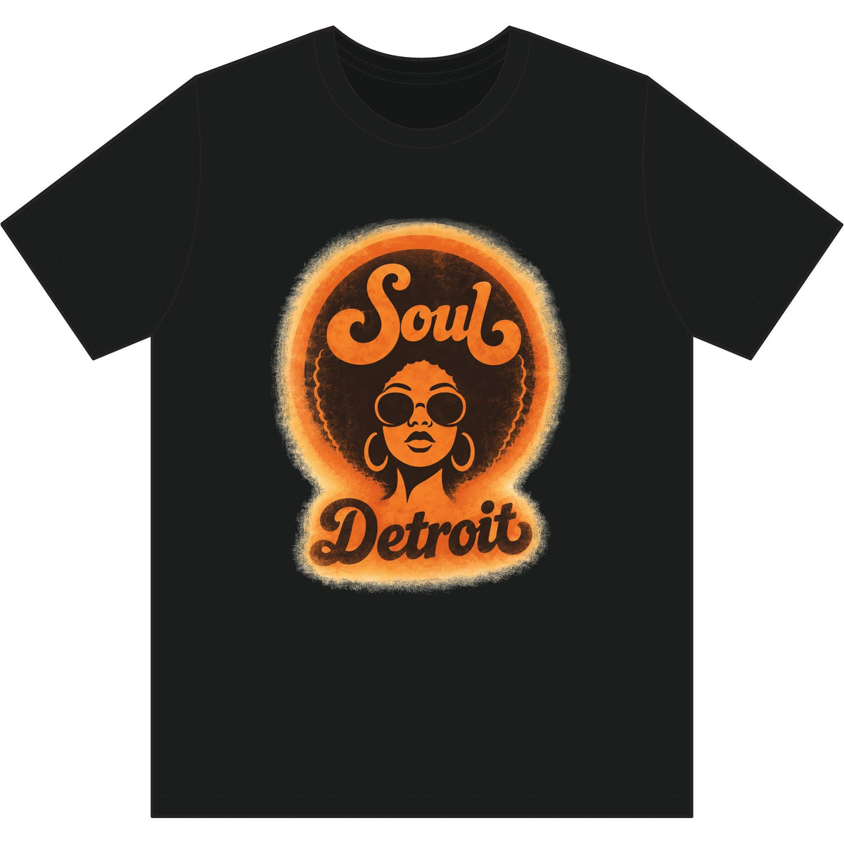Detroit Soul Retro Tee - Lasercraft Design