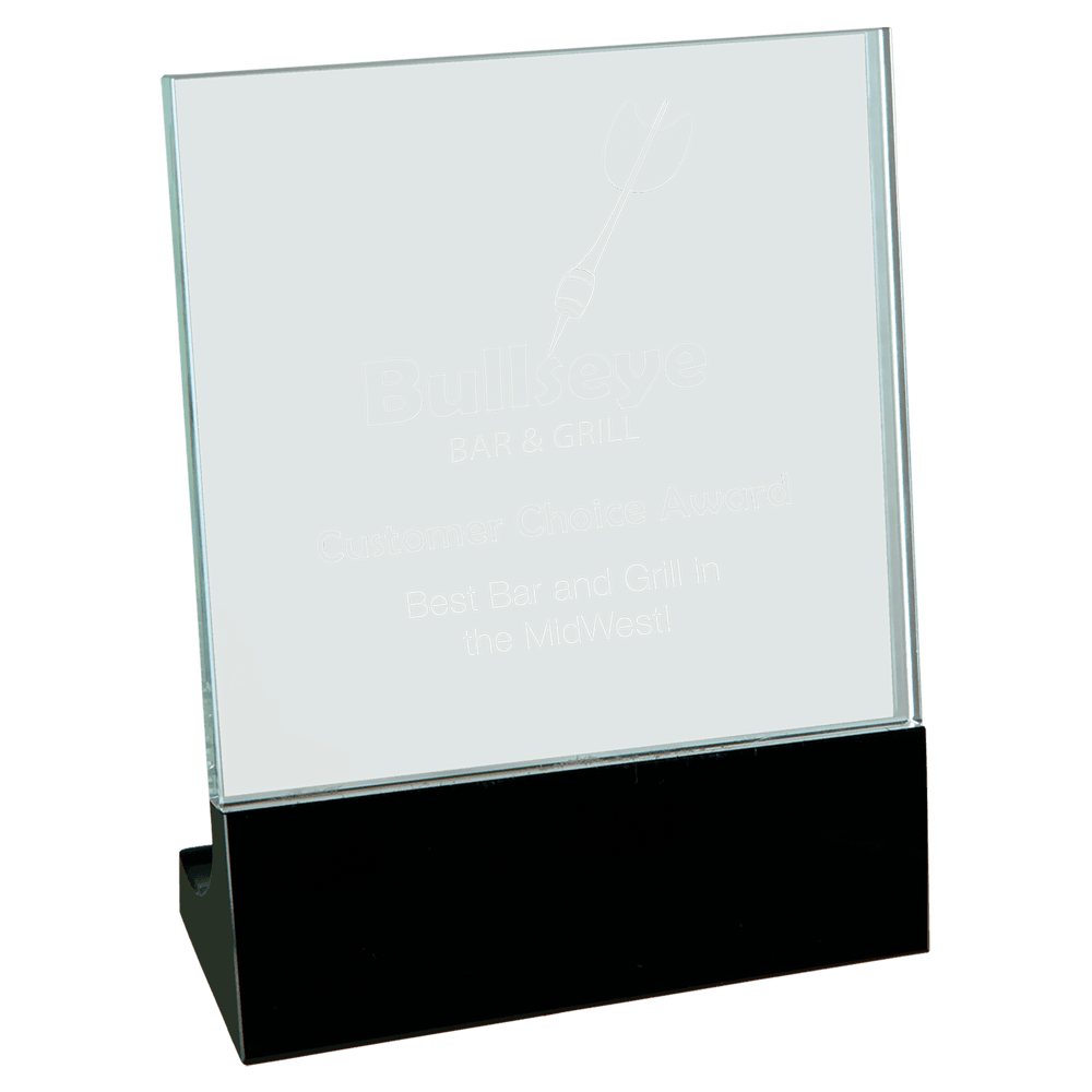 Glass Custom Engraved Awards (2 sizes)