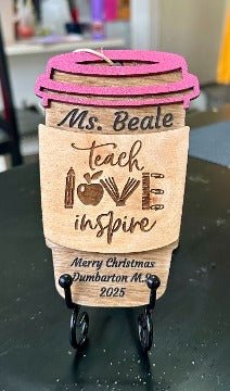 Hand - Made Custom Christmas Gift Card Holders - Lasercraft Design