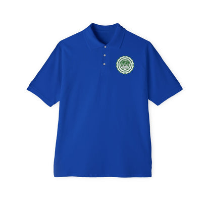 Men's Polo - Wilberforce Crest Logo Chest Embroidery, Classic Golf & Corporate Style - Lasercraft Design