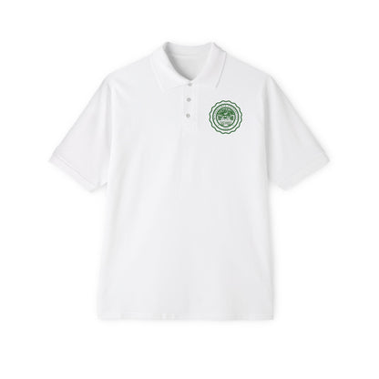Men's Polo - Wilberforce Crest Logo Chest Embroidery, Classic Golf & Corporate Style - Lasercraft Design