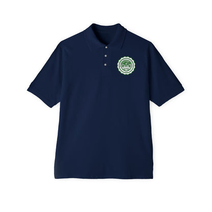 Men's Polo - Wilberforce Crest Logo Chest Embroidery, Classic Golf & Corporate Style - Lasercraft Design