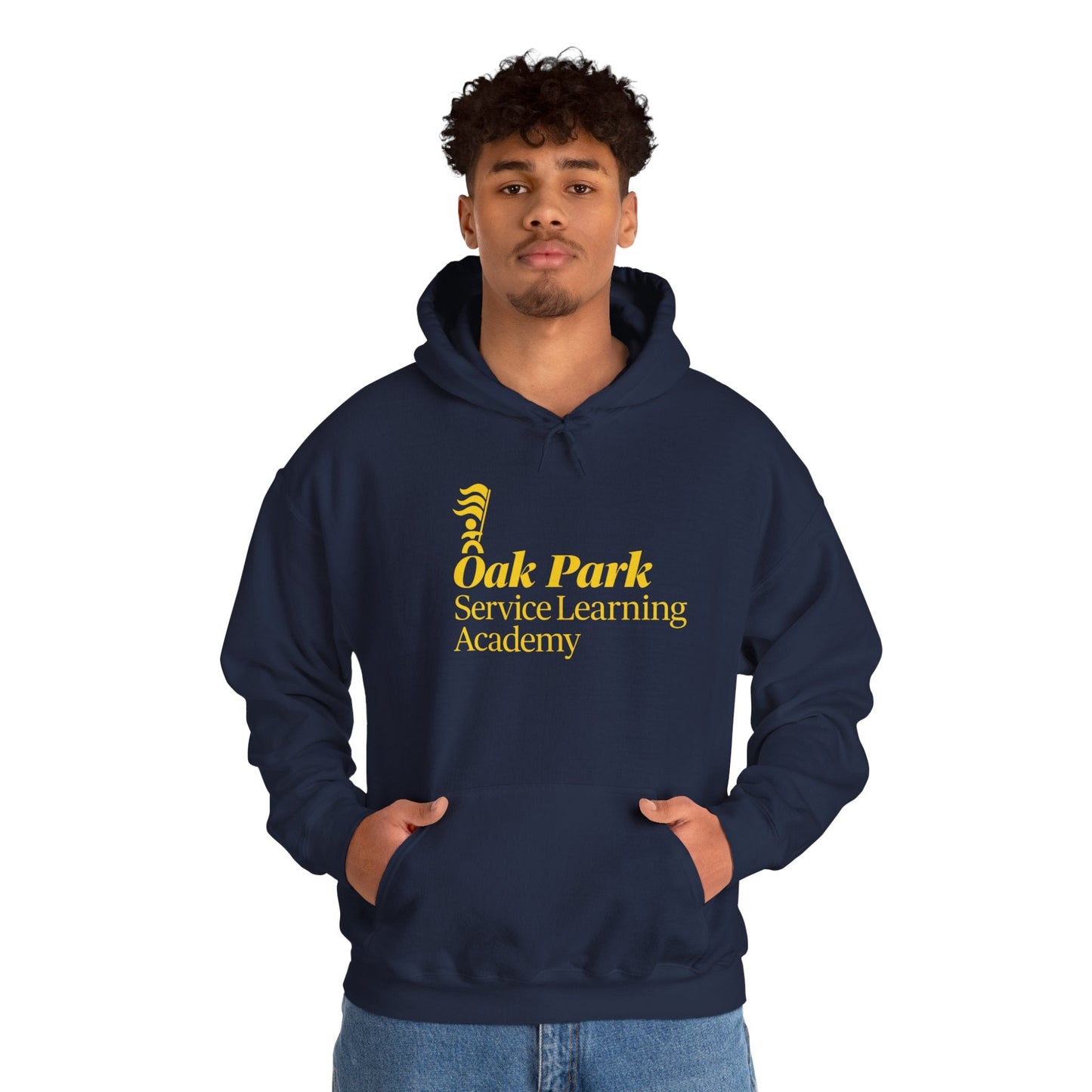 Oak Park Service Learning Academy Hoodie - Comfortable Unisex Sweatshirt for School Events - Lasercraft Design