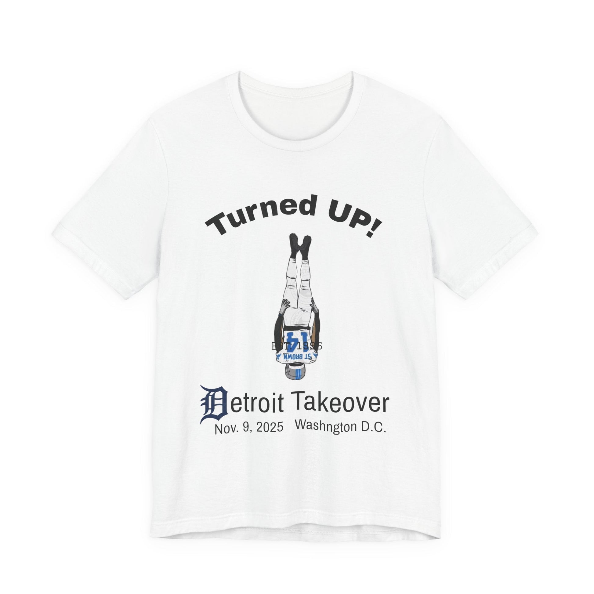Turned UP! Detroit Takeover Unisex T-Shirt! - Lasercraft Design