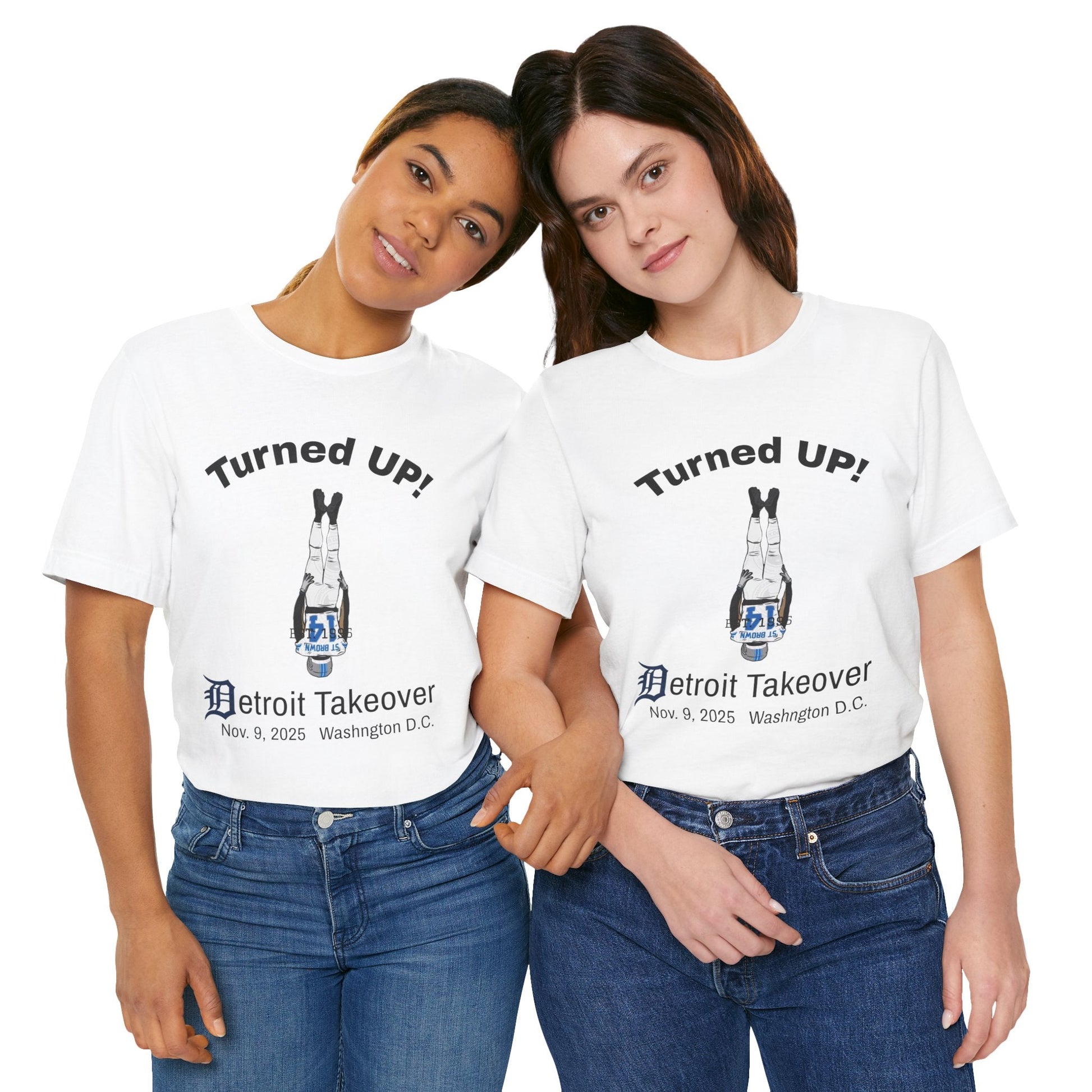 Turned UP! Detroit Takeover Unisex T-Shirt! - Lasercraft Design