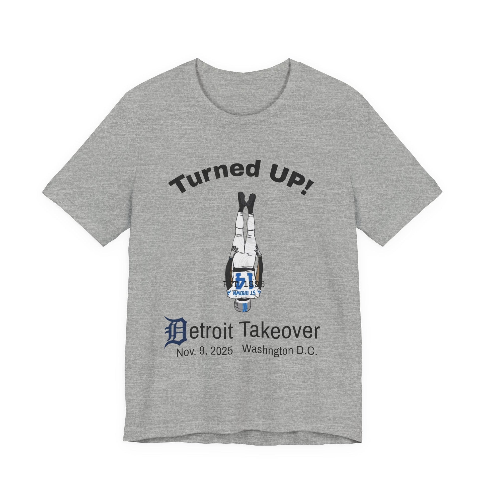 Turned UP! Detroit Takeover Unisex T-Shirt! - Lasercraft Design