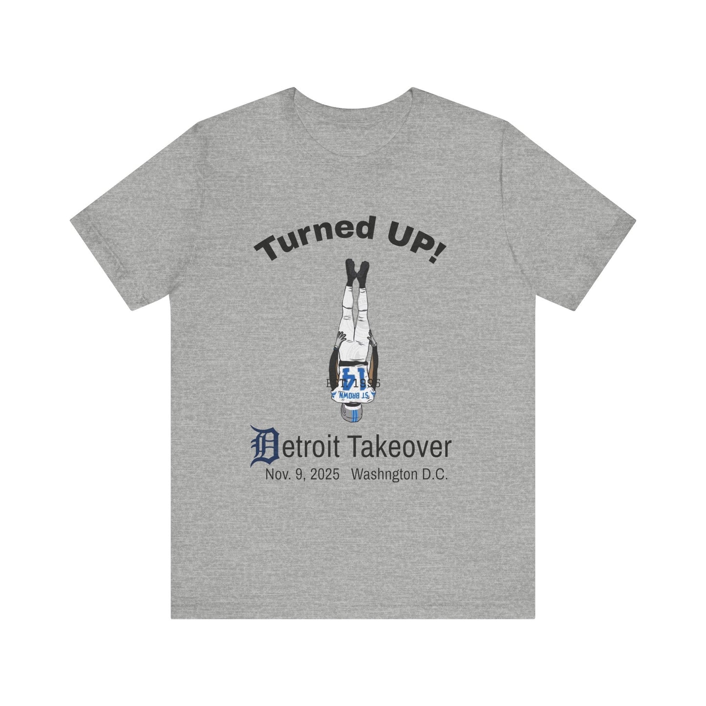 Turned UP! Detroit Takeover Unisex T-Shirt! - Lasercraft Design