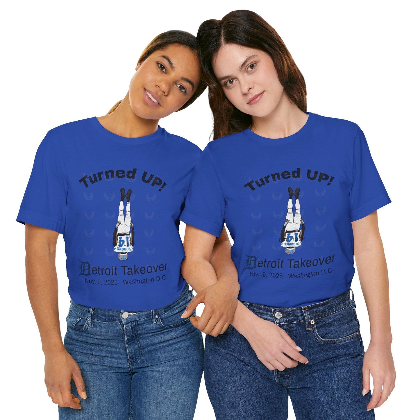 Turned UP! Detroit Takeover Unisex T-Shirt! - Lasercraft Design