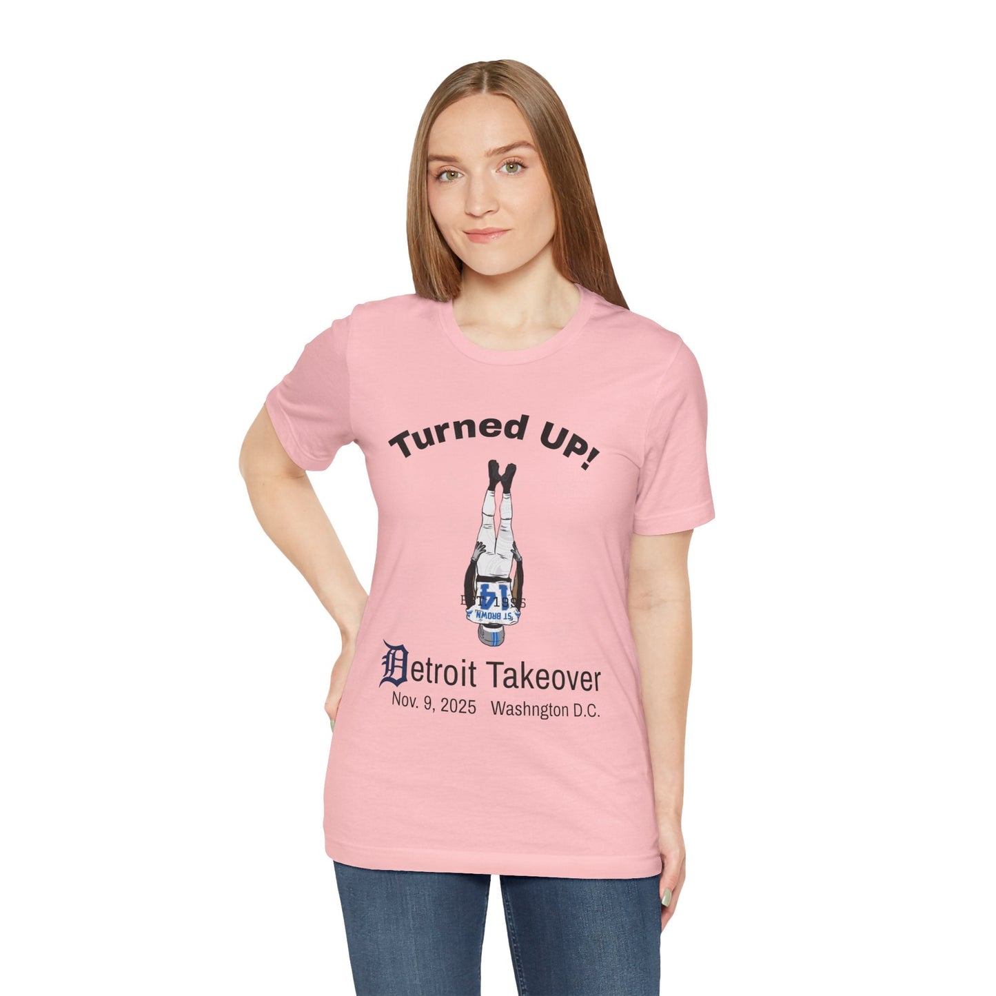 Turned UP! Detroit Takeover Unisex T-Shirt! - Lasercraft Design