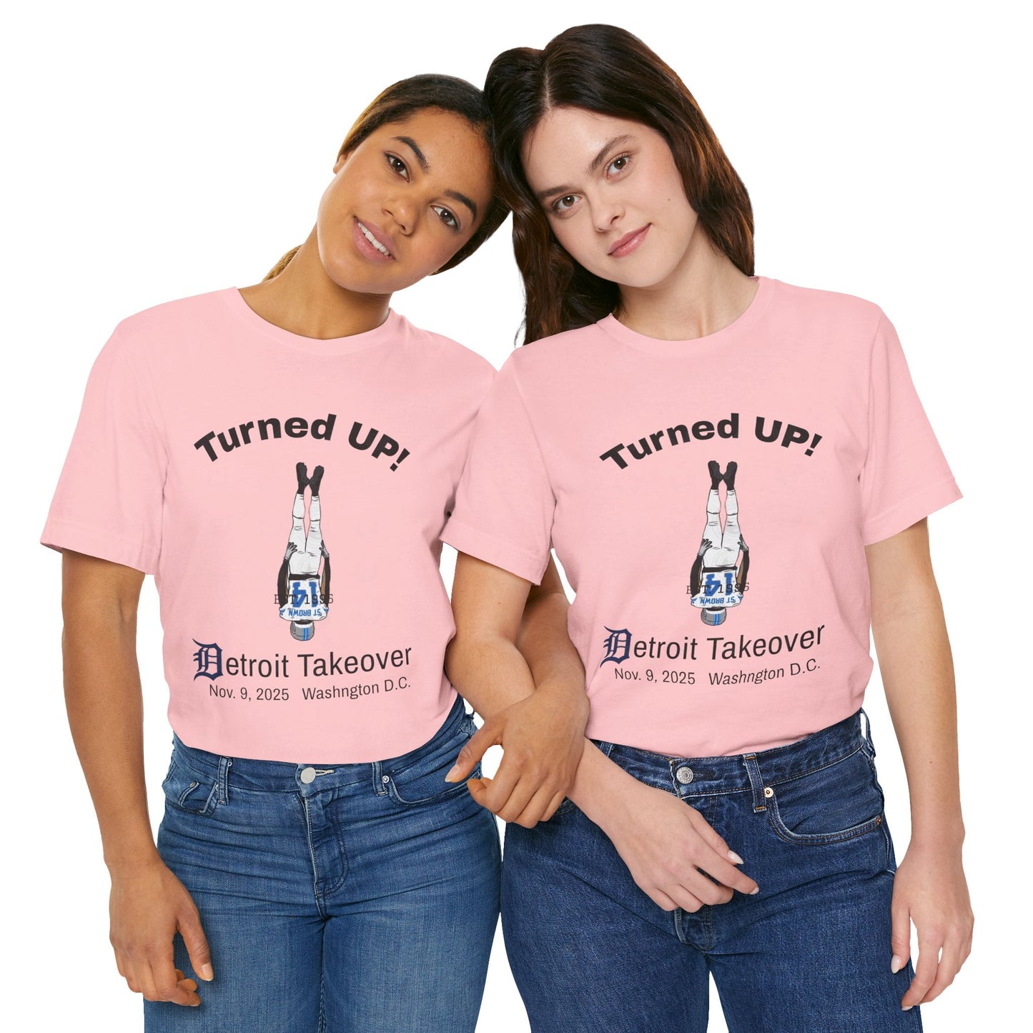 Turned UP! Detroit Takeover Unisex T-Shirt! - Lasercraft Design