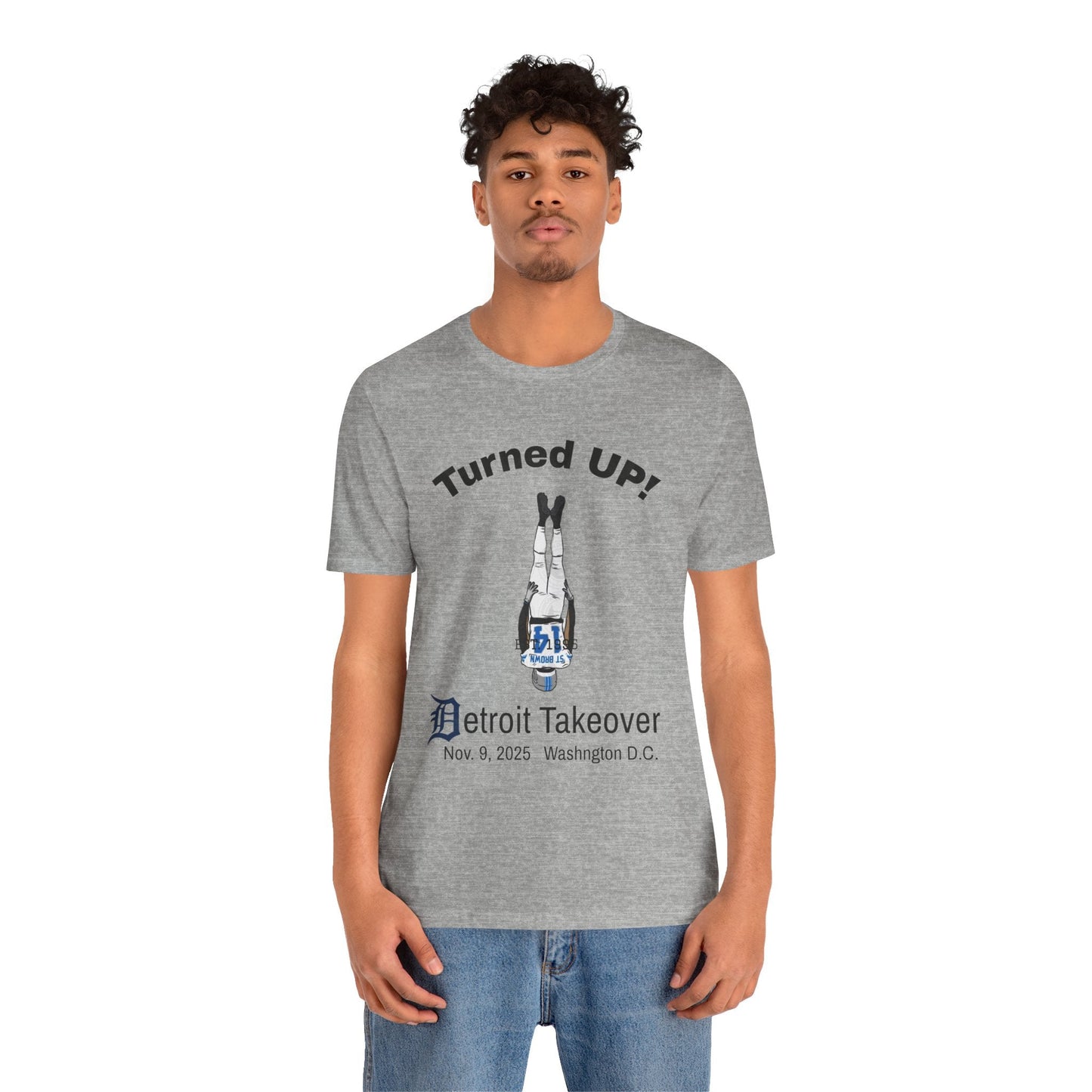 Turned UP! Detroit Takeover Unisex T-Shirt! - Lasercraft Design