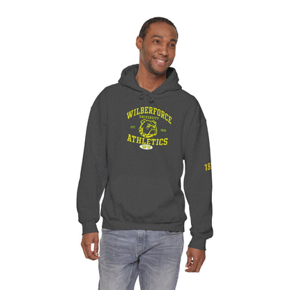 Wilberforce University Athletics Hoodie – Vintage Mascot College Sports Sweatshirt - Lasercraft Design