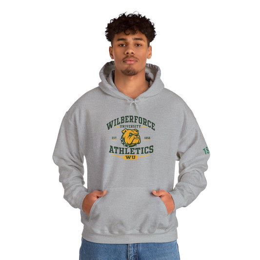 Wilberforce University Athletics Hoodie – Vintage Mascot College Sports Sweatshirt - Lasercraft Design