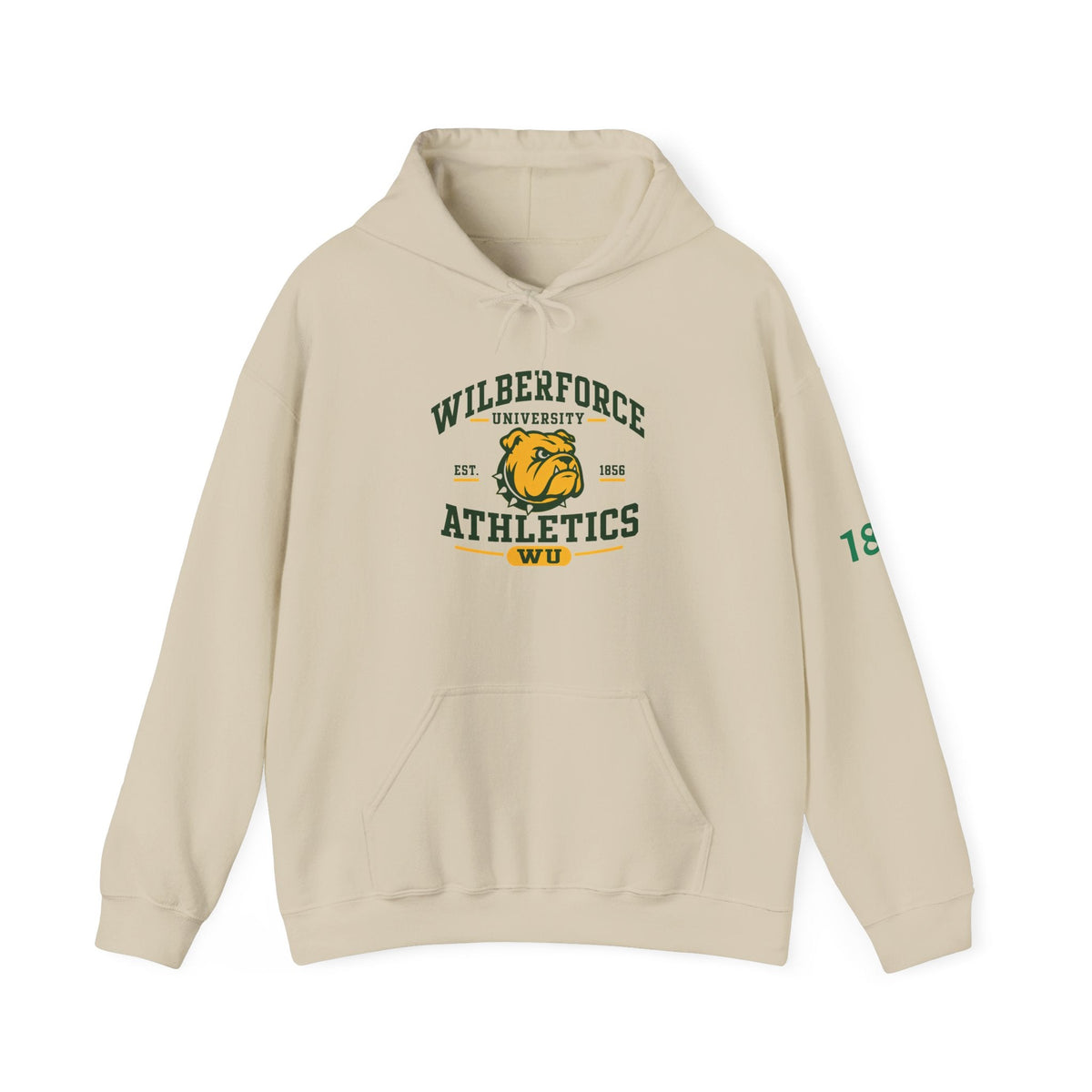 Wilberforce University Athletics Hoodie – Vintage Mascot College Sports Sweatshirt - Lasercraft Design