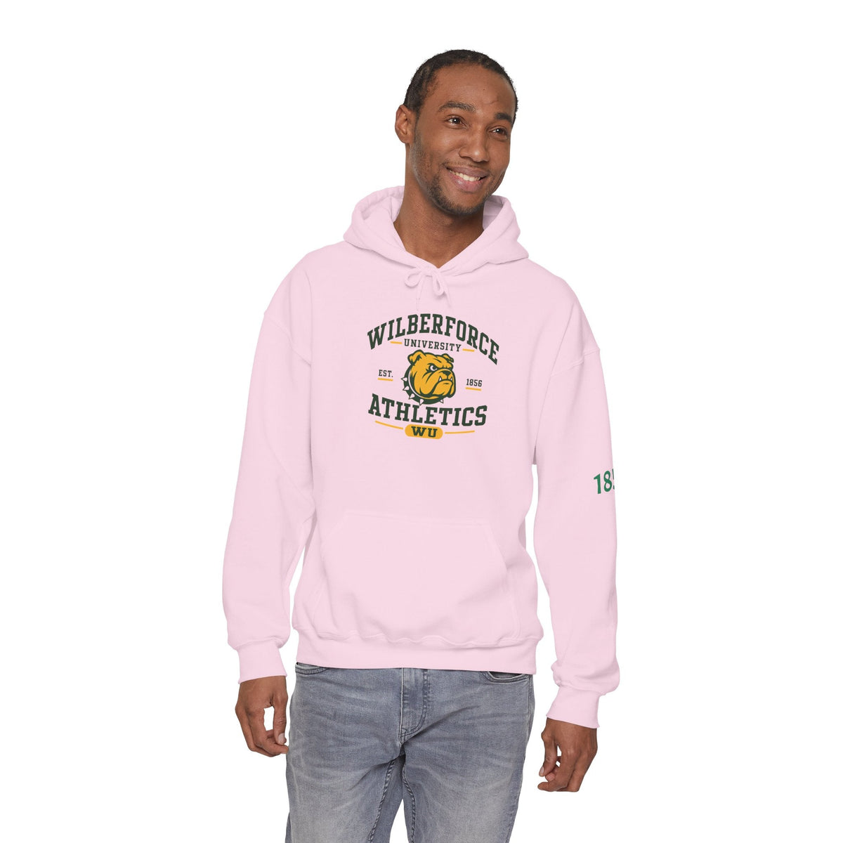 Wilberforce University Athletics Hoodie – Vintage Mascot College Sports Sweatshirt - Lasercraft Design