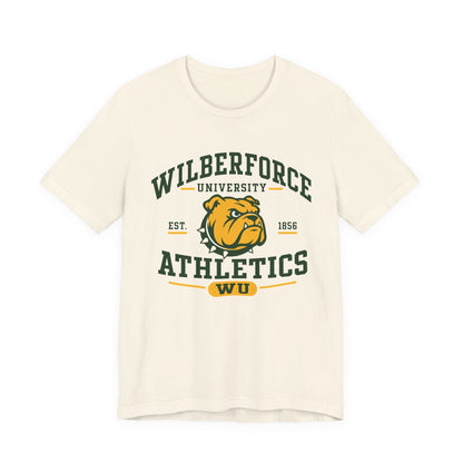 Wilberforce University Athletics T-Shirt — Bulldogs Logo College Tee - Lasercraft Design