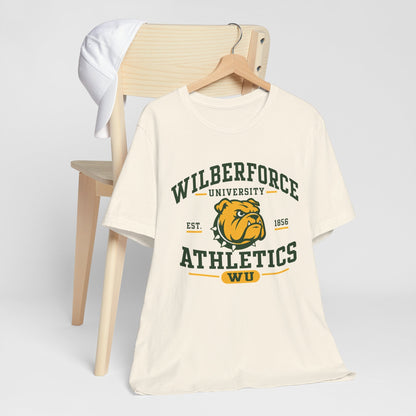 Wilberforce University Athletics T-Shirt — Bulldogs Logo College Tee - Lasercraft Design