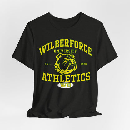 Wilberforce University Athletics T-Shirt — Bulldogs Logo College Tee - Lasercraft Design