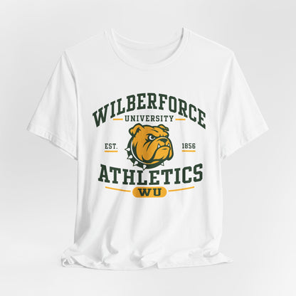 Wilberforce University Athletics T-Shirt — Bulldogs Logo College Tee - Lasercraft Design