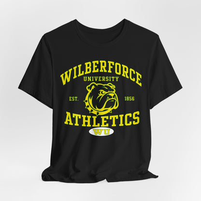 Wilberforce University Athletics T-Shirt — Bulldogs Logo College Tee - Lasercraft Design