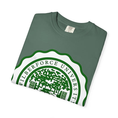 Wilberforce University Seal T‑Shirt — Classic Collegiate Crest Tee - Lasercraft Design