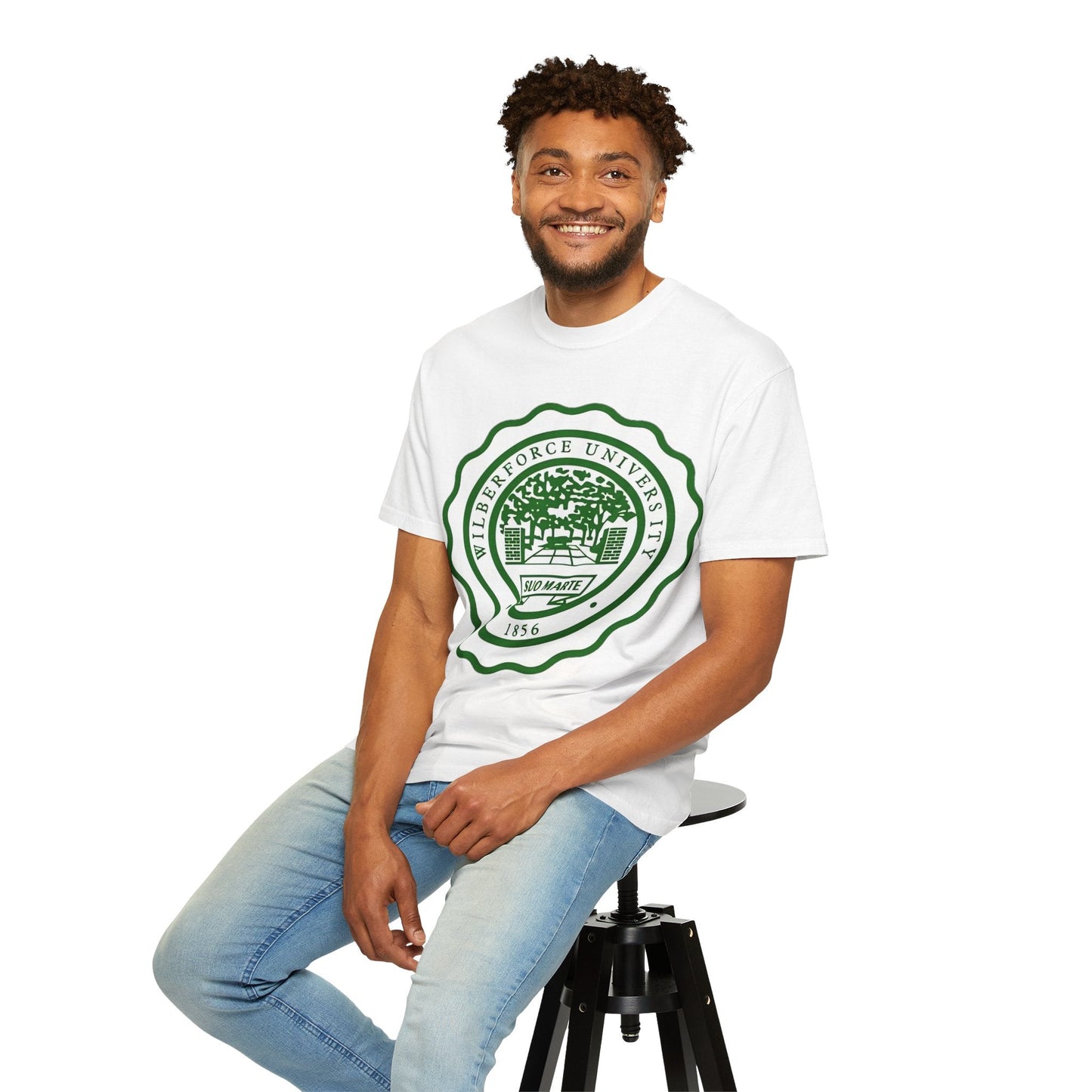 Wilberforce University Seal T‑Shirt — Classic Collegiate Crest Tee - Lasercraft Design
