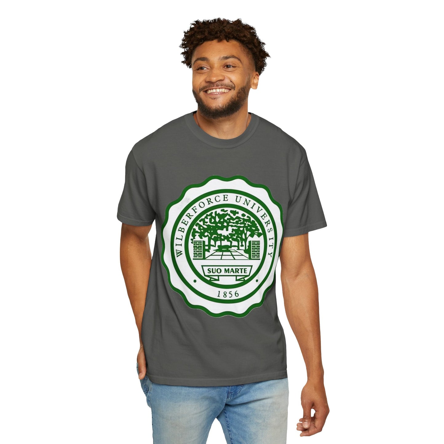 Wilberforce University Seal T‑Shirt — Classic Collegiate Crest Tee - Lasercraft Design