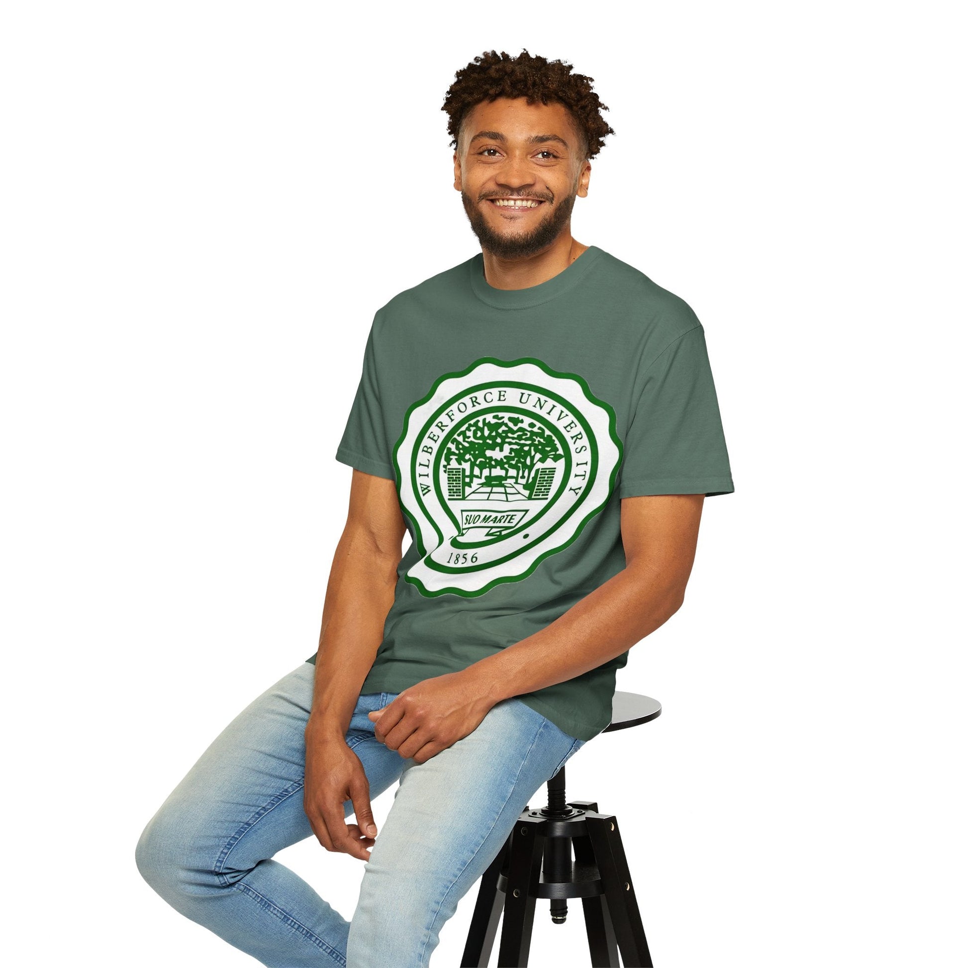 Wilberforce University Seal T‑Shirt — Classic Collegiate Crest Tee - Lasercraft Design