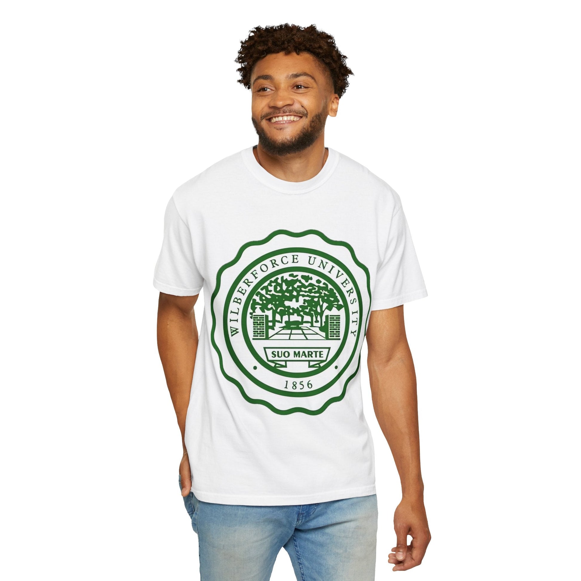 Wilberforce University Seal T‑Shirt — Classic Collegiate Crest Tee - Lasercraft Design