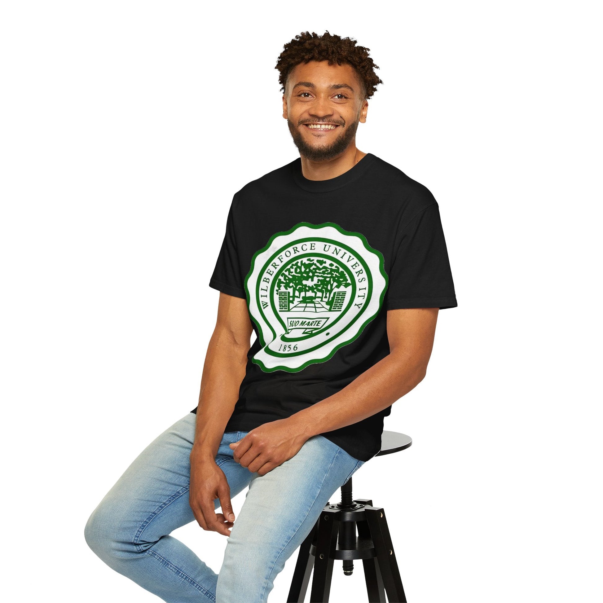 Wilberforce University Seal T‑Shirt — Classic Collegiate Crest Tee - Lasercraft Design