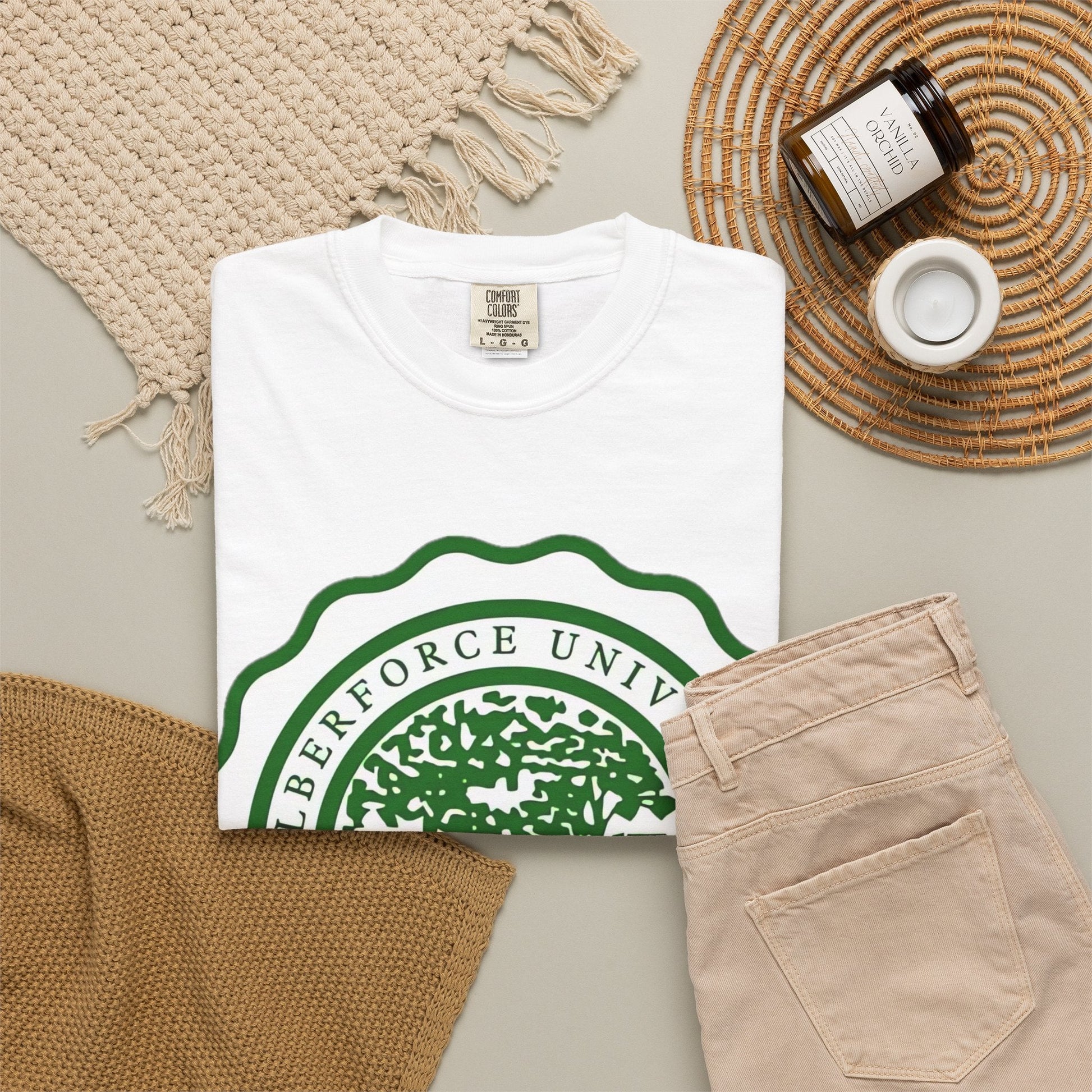 Wilberforce University Seal T‑Shirt — Classic Collegiate Crest Tee - Lasercraft Design