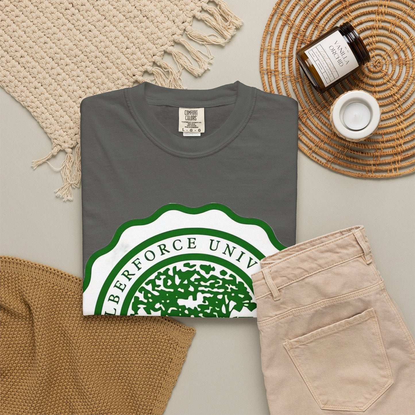 Wilberforce University Seal T‑Shirt — Classic Collegiate Crest Tee - Lasercraft Design