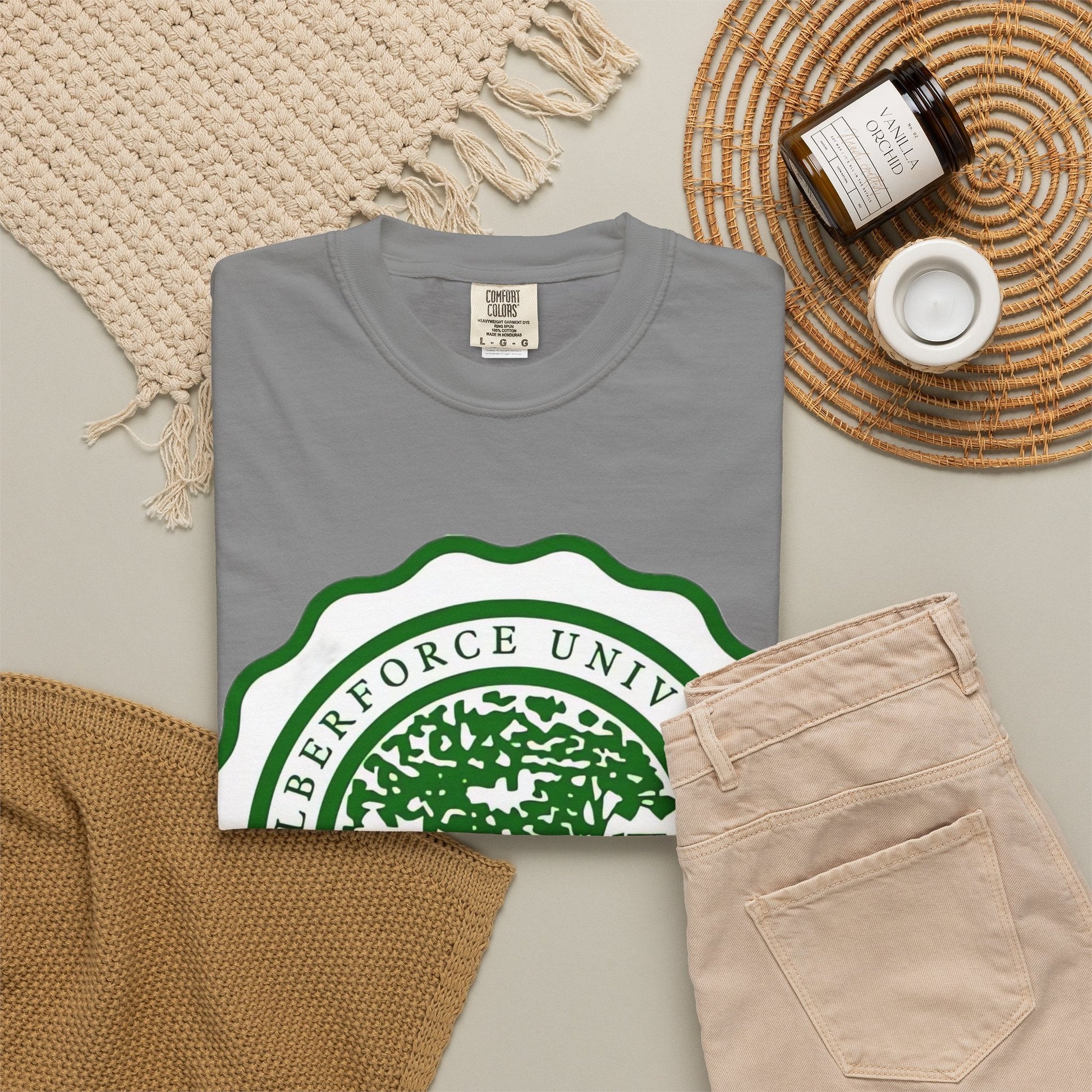 Wilberforce University Seal T‑Shirt — Classic Collegiate Crest Tee - Lasercraft Design